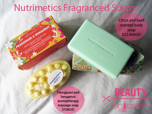 Nutrimetics Fragranced Soaps