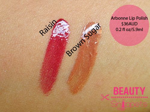Arbonne Lip Polishes in Raisin and Brown Sugar ($36AUD) Arbonne Lip Polishes in Raisin and Brown Sugar ($36AUD)