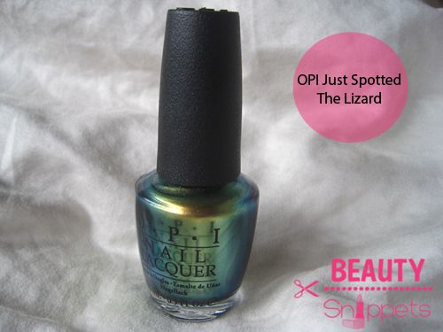 OPI Just Spotted The Lizard