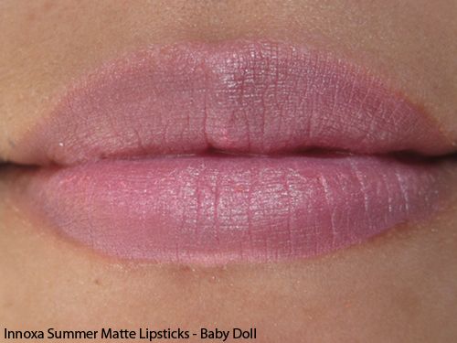 Innoxa Summer Matte Lipstick - Baby Doll Innoxa Summer Matte Lipstick - Baby Doll