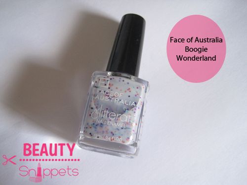 Face of Australia Boogie Wonderland Glitterati Nail Enamel Face of Australia Boogie Wonderland Glitterati Nail Enamel