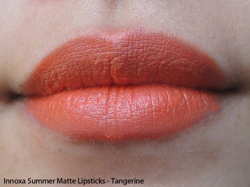 Innoxa Summer Matte lipstick - Tangerine Innoxa Summer Matte lipstick - Tangerine