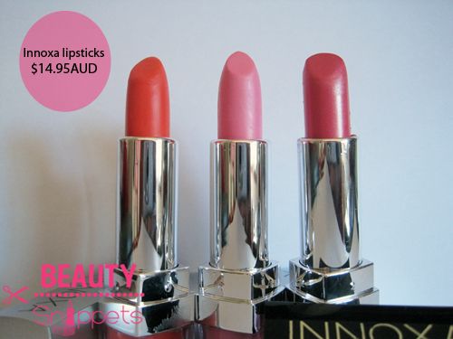 Review: Innoxa Summer Matte Lipsticks in Tangerine and Baby Doll & Classic Colour Lipstick in Grapefruit Review: Innoxa Summer Matte Lipsticks in Tangerine and Baby Doll & Classic Colour Lipstick in Grapefruit