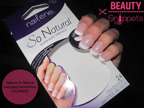 Nailene So Natural Everyday French $16.99AUD Nailene So Natural Everyday French $16.99AUD
