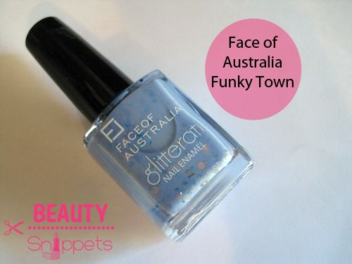 Face of Australia Funky Town Glitterati Nail Enamel $4.95AUD Face of Australia Funky Town Glitterati Nail Enamel $4.95AUD