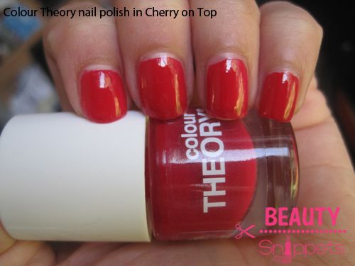 Colour Theory Nail Polish in Cherry on Top $4 Colour Theory Nail Polish in Cherry on Top $4