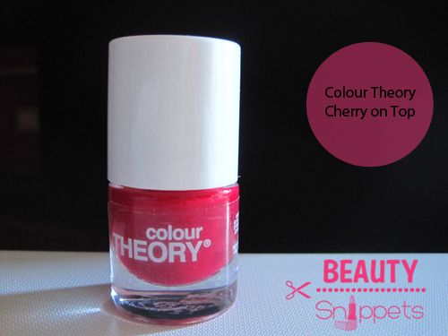 Colour Theory Cherry on Top ($4AUD/6ml) Colour Theory Cherry on Top ($4AUD/6ml)