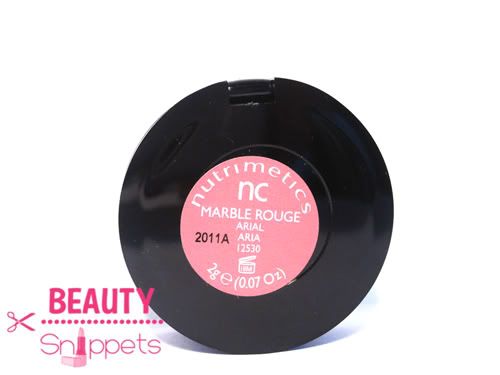 Nutrimetics nc Marble Rouge in Arial