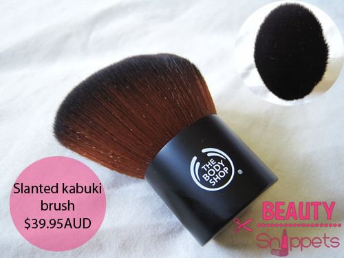 The Body Shop Slanted Kabuki Brush