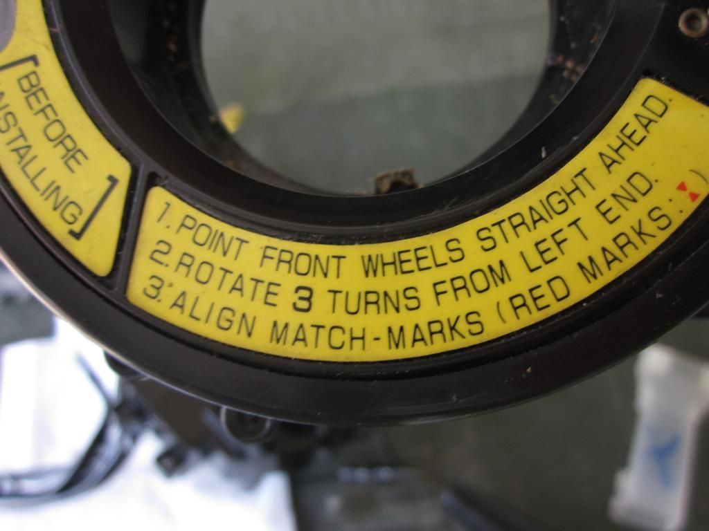 Toyota Clock Spring Replacement