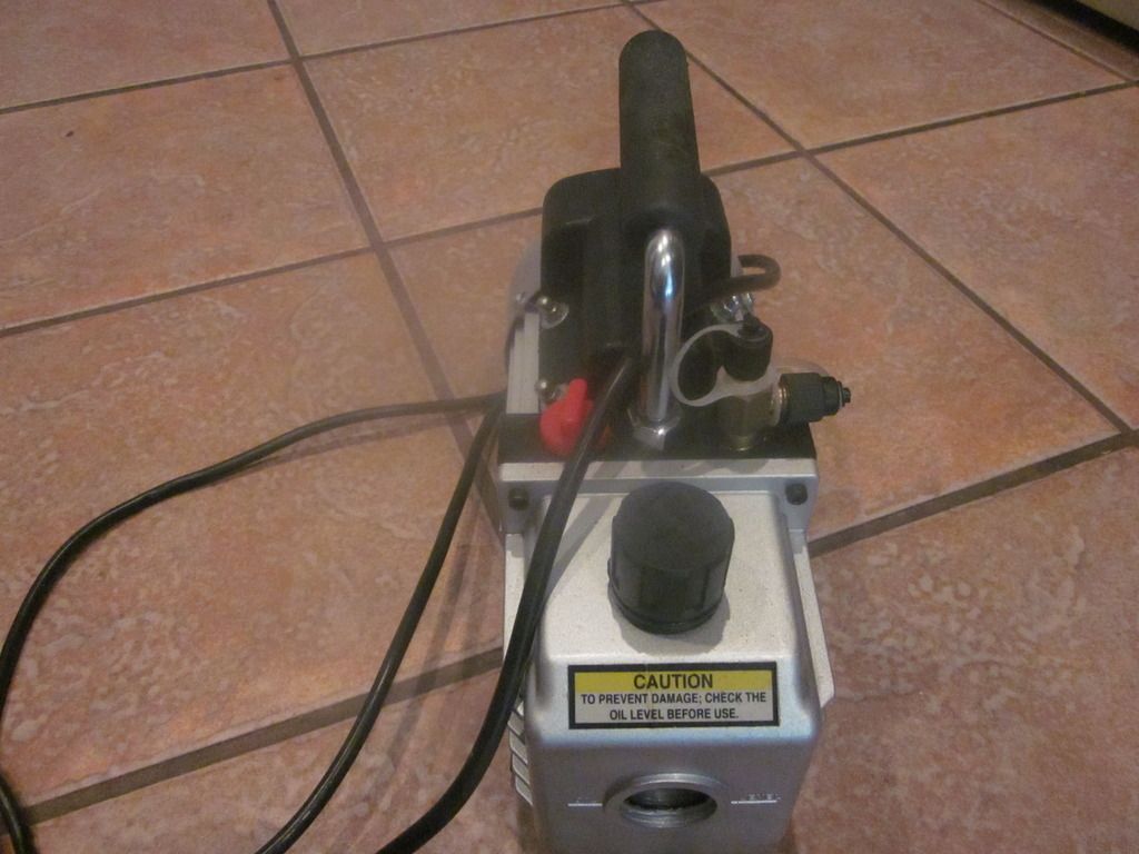 Vacuum pump to evacuate ac system Toyota Nation Forum