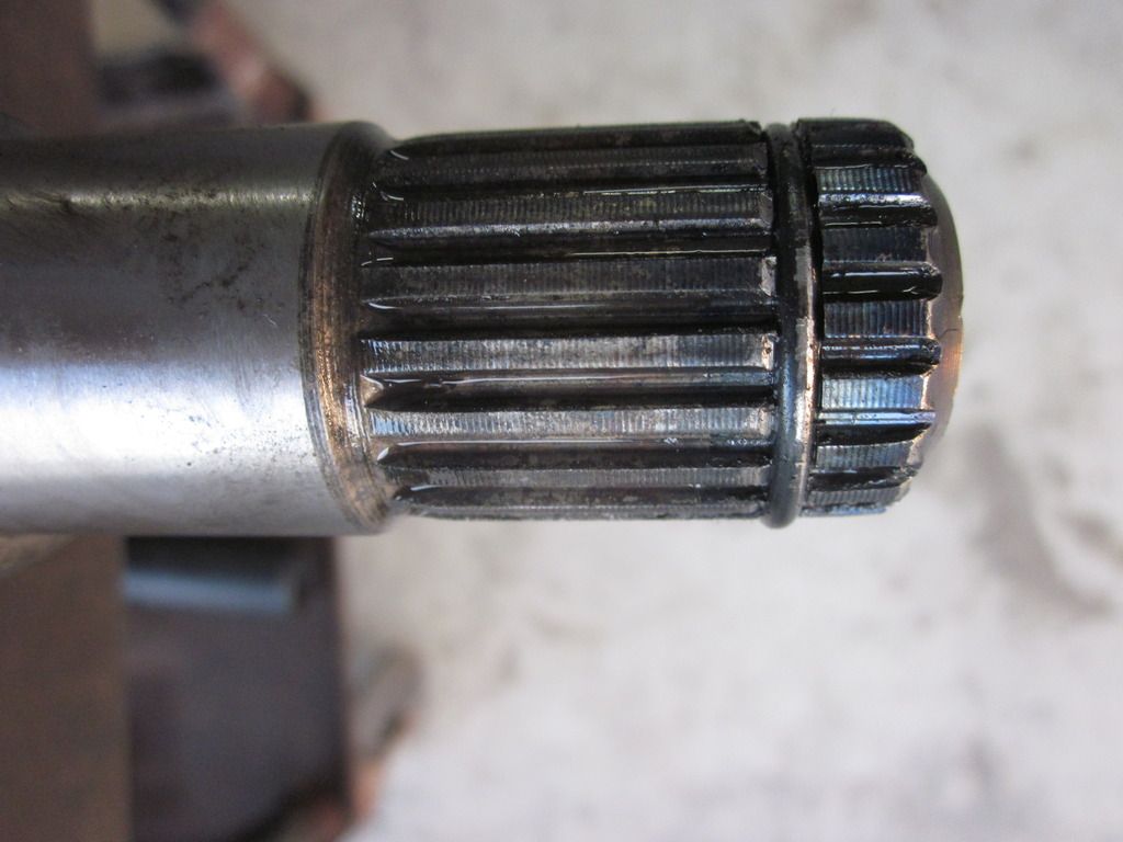 CV Axle Can't get it in past the snap ring (Found out what's wrong