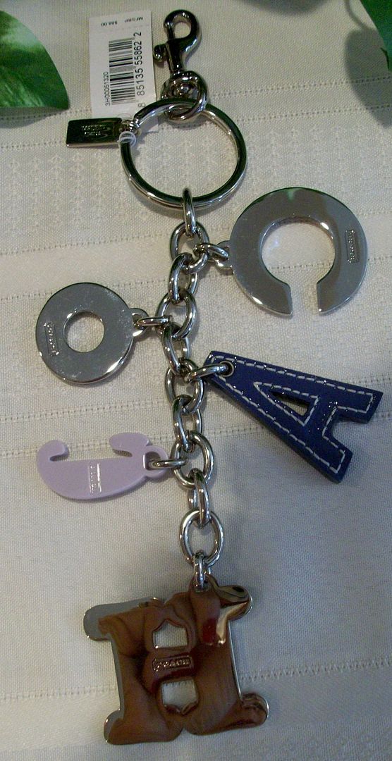 92896 multi material off spinner fob charm back