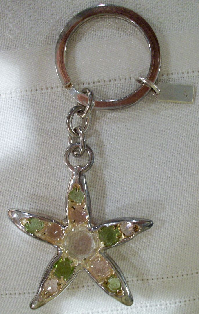 1626 jewel starfish keychain back