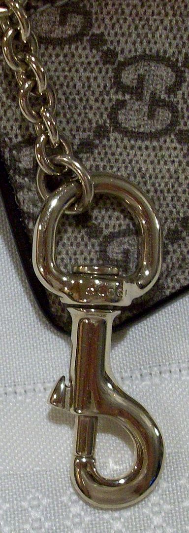 Gucci star coin keychain charm clip