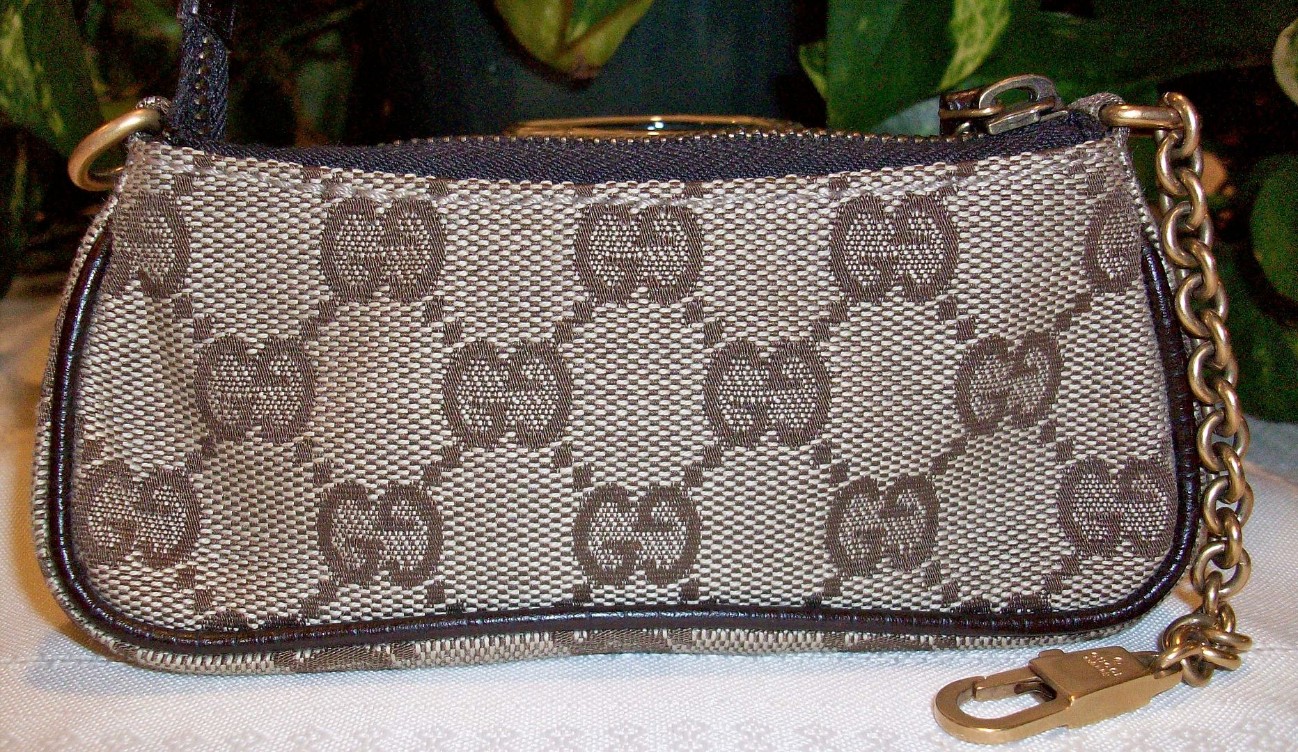 monogram coin purse back