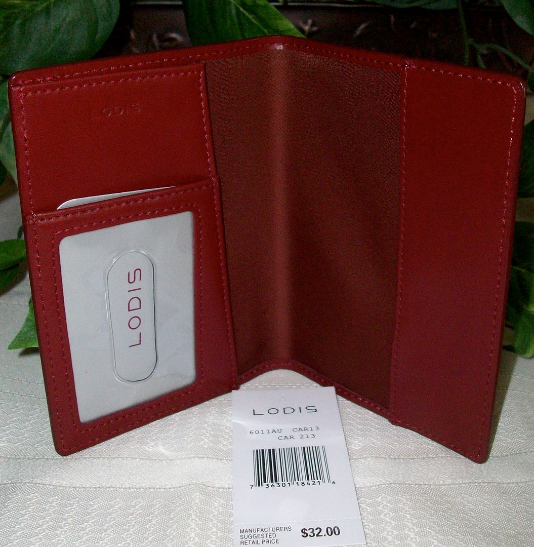 6011au passport case british tan burgundy open