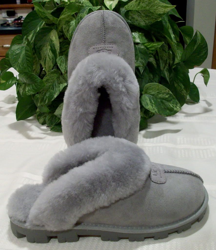 ugg coquette gray frontside