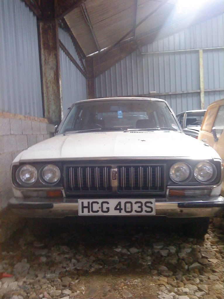 datsun 180b estate manual underneath and under the bonnet is clean and was 