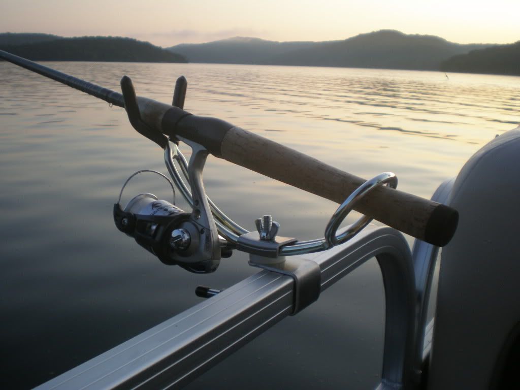 ADJUSTABLE Pontoon Boat Fishing Rod Holder BEST SELLER | eBay