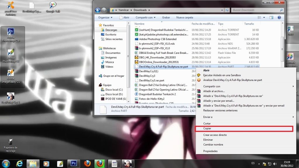 Como reanudar descargas fallidas con firefox Como reanudar descargas fallidas con firefox