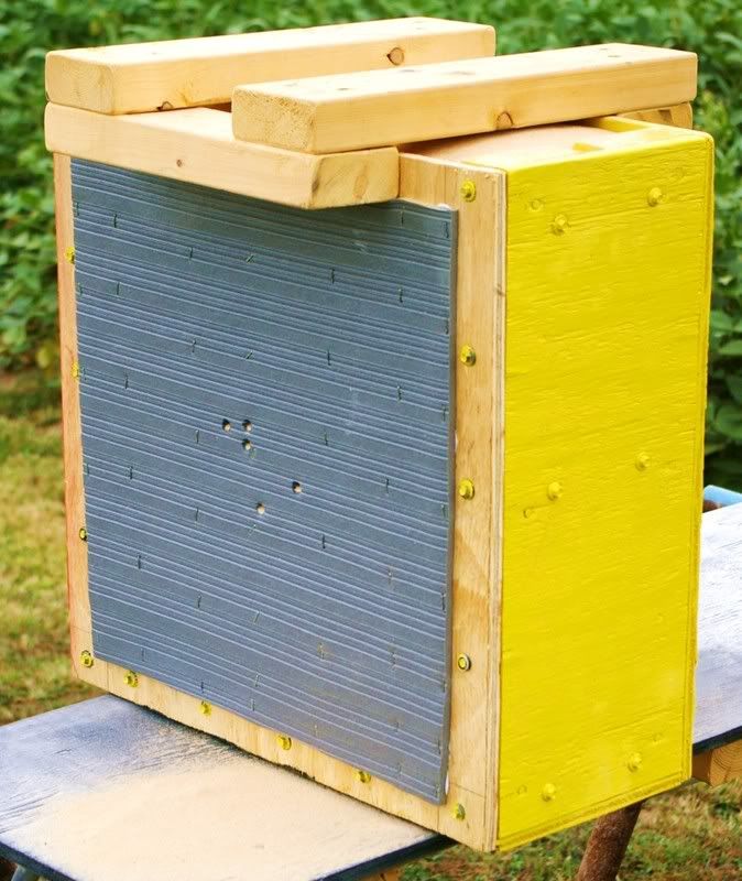 Modified sandbox bullet backstop Paco Kelly's