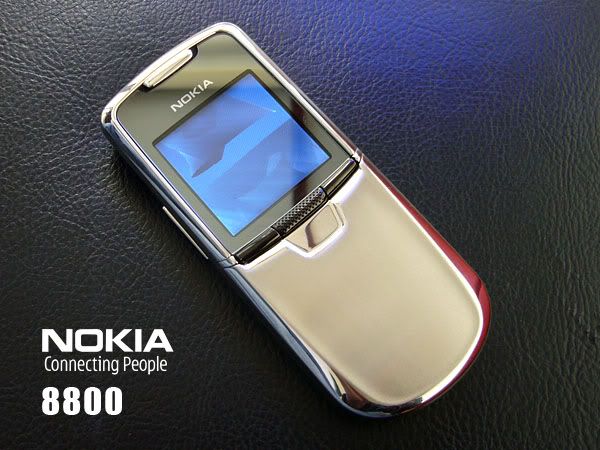 New Unlocked Nokia 8800 Chrome Slider Mobile Cell Phone Ebay