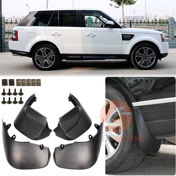 4Pcs OEM Fitment Mud Flaps Splash Mud Guard Land Rover Range Rover