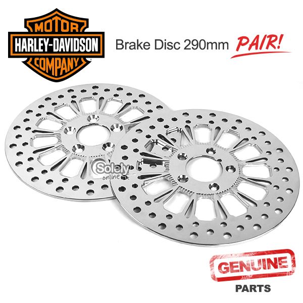 HarleyDavidson Brake Disc Rotor 5 Holes Motorcycle Bike Front+Rear