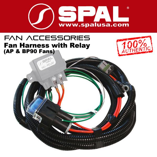 New & 100 Authentic SPAL Fan Relay Harness Kit FRHHOKIT for AP90