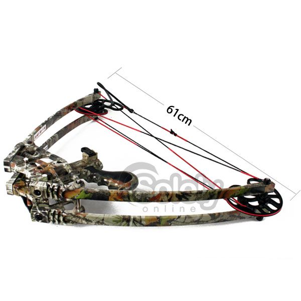 New 50lbs Left & Right Handed Magnesium Alloy Triangle Compound Bow