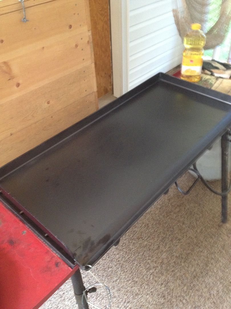 My new SHTF cooking griddle. (Pictures) Survivalist Forum