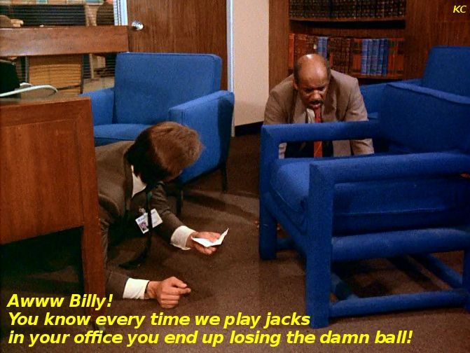 Billy loses the jacks ball again