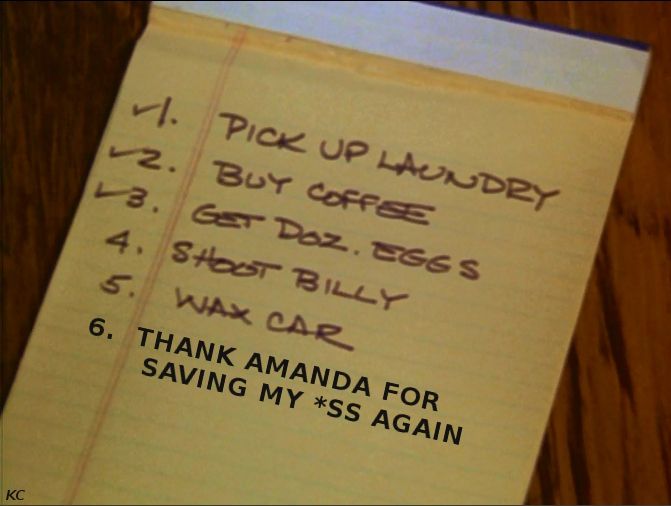 Lee's to-do list...
