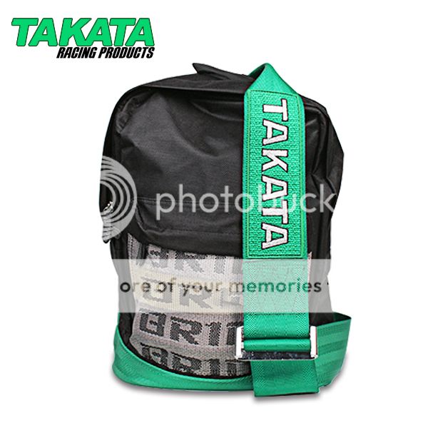 15L TAKATA JDM Bride Style Racing Harness Polyester Motorcycle Bike