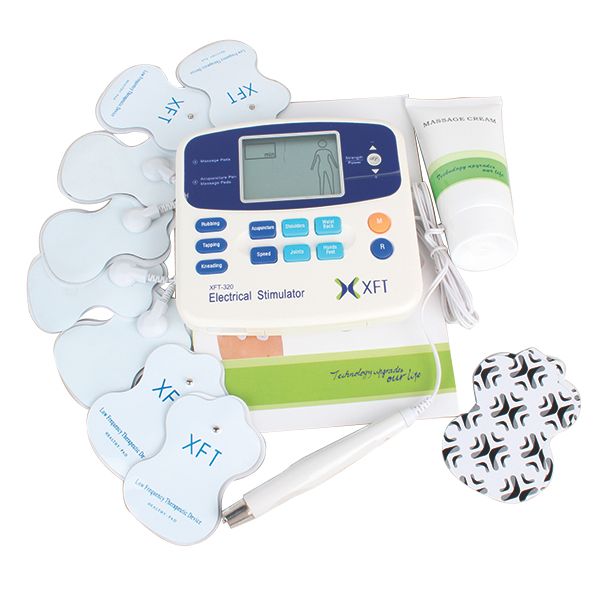 XFT-320A TENS/BACK PAIN MASSAGE ELECTRONIC STIMULATOR ACUPUNCTURE PEN 8 ...