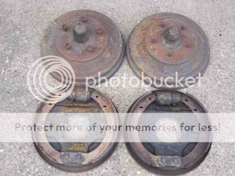 Buick brake drums on ford hubs