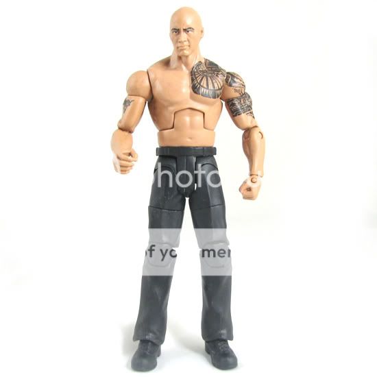 26m WWE Wrestling Mattel Elite Wrestlemania 27 The Rock Figure