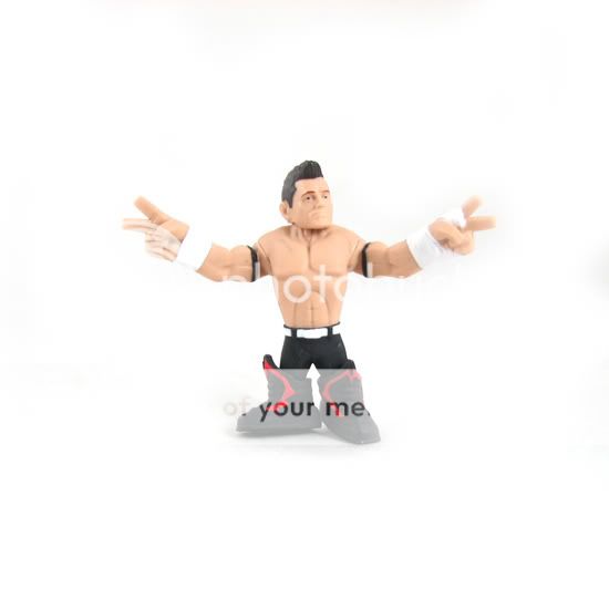 Q160A WWE Wrestling Mattel Rumblers Evan Bourne Figure